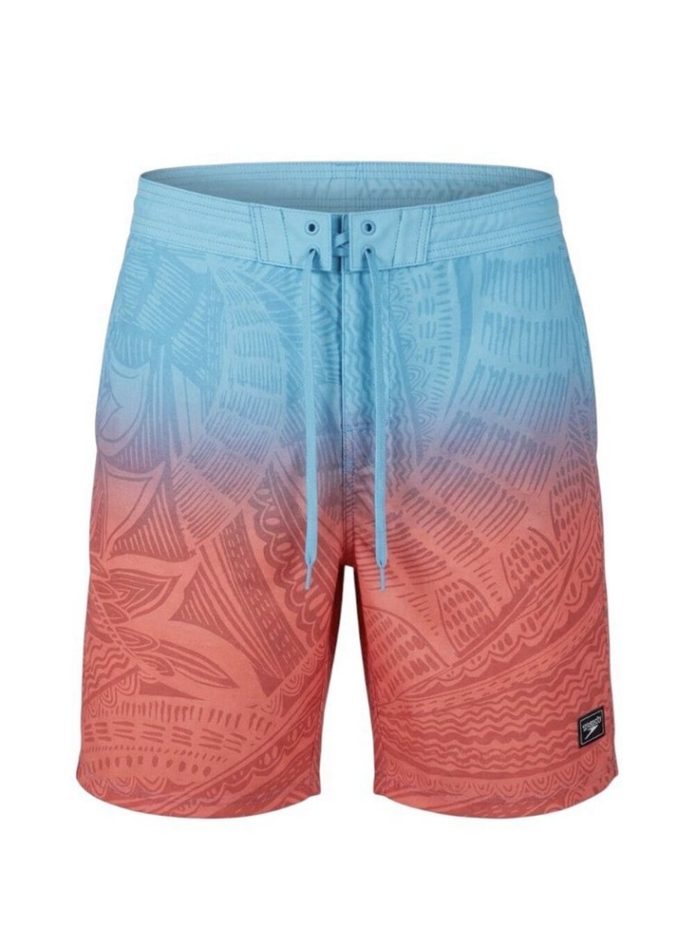 Speedo Men's Printed Bondi Basin 9" Boardshorts, Peacoat, Size S